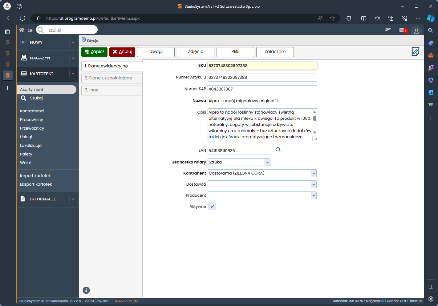 WMS Warehouse Management System