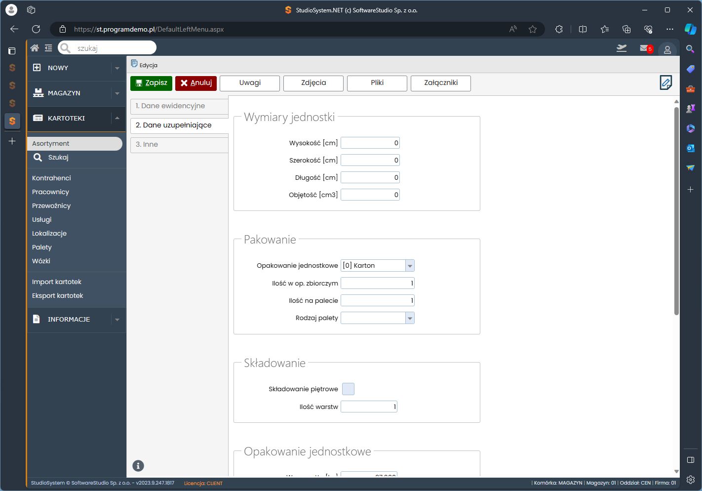 WMS Warehouse Management System